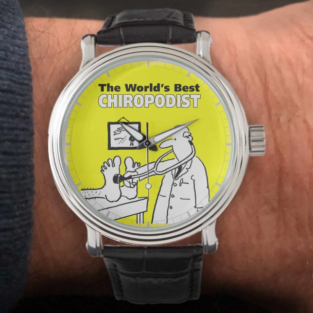 Montre Le meilleur chiropodiste du monde (Créateur téléchargé)