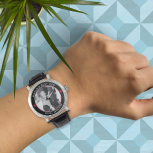 Montre Le meilleur papa du monde avec le coeur