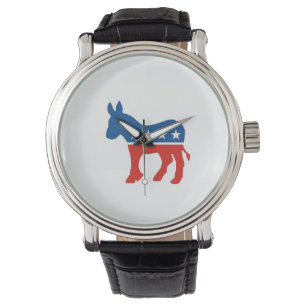 Montre le parti démocrate américain symbole américain