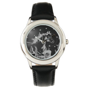 Montre Le petit poney sucré, noir