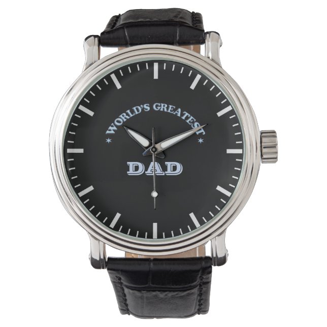 Montre Le plus grand papa du monde (devant)