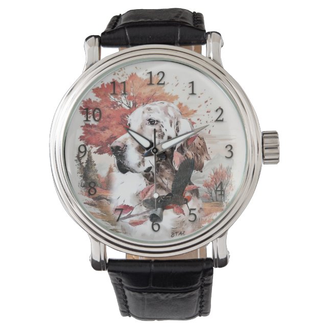 Montre Le Setter anglais, la chasse à la passion (devant)