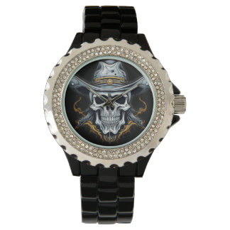 Montre Le squelette cowboy