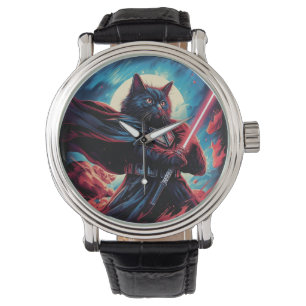 Montre Le Stardust Samurai   Guerrier de chat cosmique