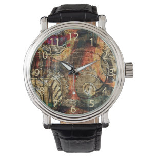 Montre le steampunk embraye le collage