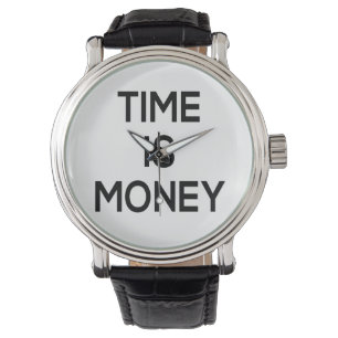 Montre le temps, c'est de l'argent, conception des
