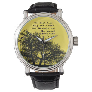 Montre Le temps est maintenant. Bijoux faits sur