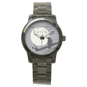 Montre Le Timepiece de la lune de Corbeau