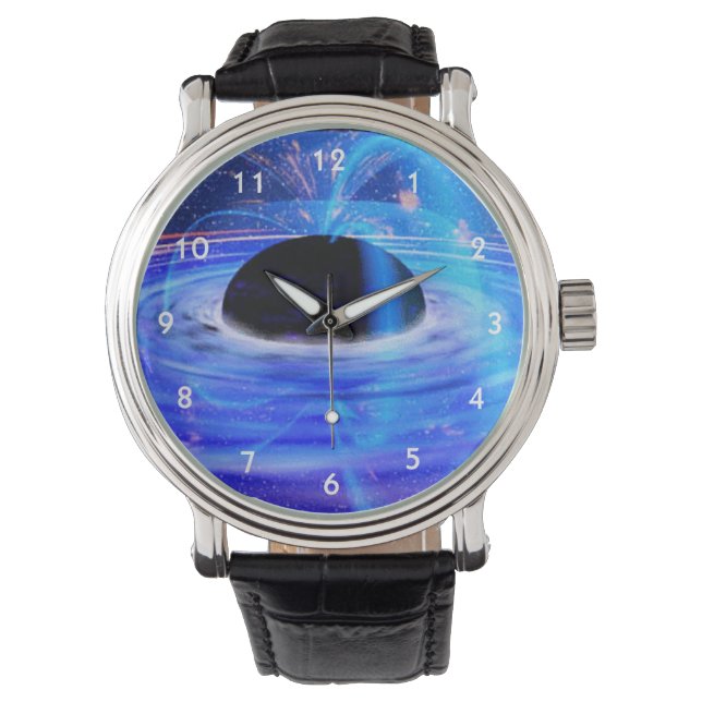 Montre Le trou noir bleu de Nasa (devant)
