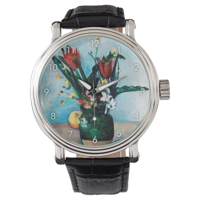 Montre Le Vase des Tulipes, Paul Cezanne (devant)
