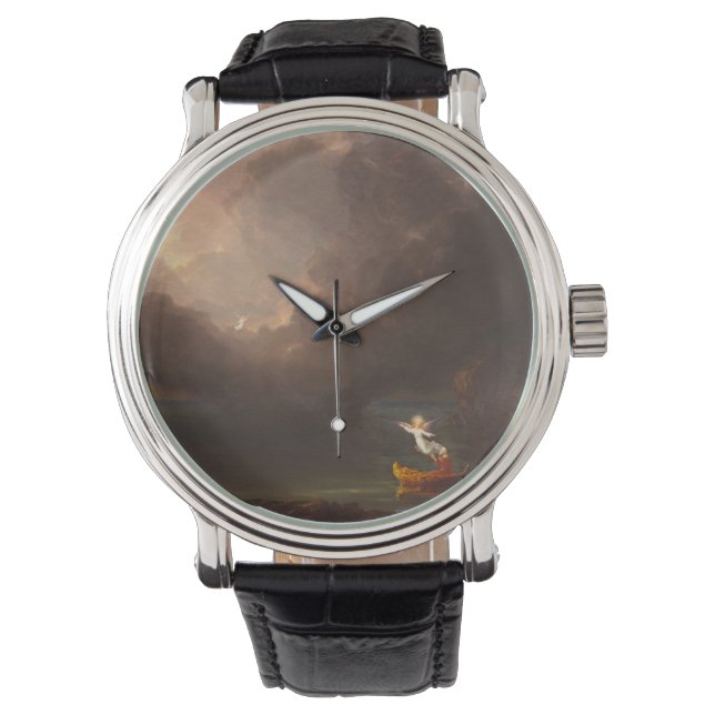 Montre Le Voyage de la vie d'Age Thomas Cole 1842 (devant)