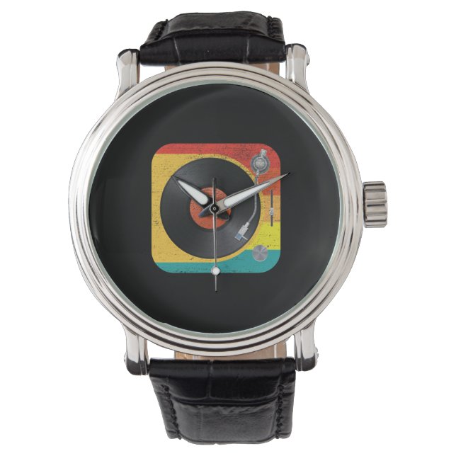 Montre Lecteur vinyle (devant)