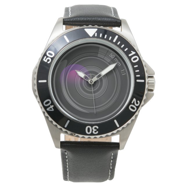 Montre Lentières de caméra (devant)