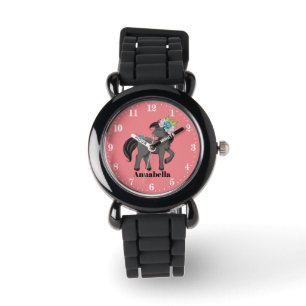 Montre Les amateurs de chevaux mignons ajouter le nom