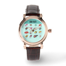 Les amateurs de sushis portent cette montre. Ajout