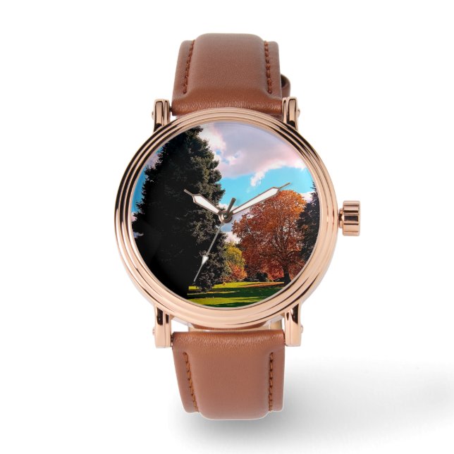 Montre Les arbres d'automne (Recto)