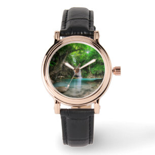 Montre Les cascades Kanchanaburi, Thaïlande