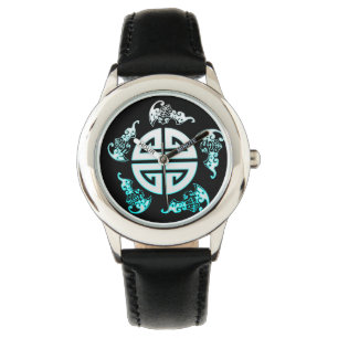 Montre Les Cinq grandes bénédictions ; Bonheur, Santé, Ve