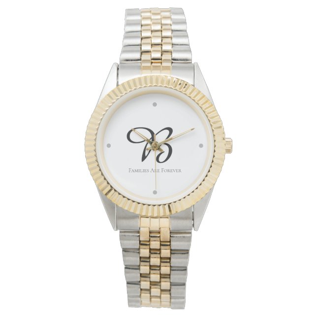 Montre Les familles sont pour toujours Custom Women's Bra (devant)