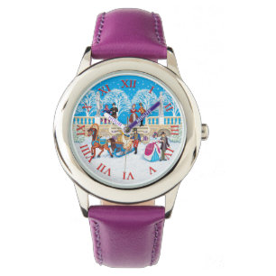 Montre Les femmes et les hussards se promènent dans le pa