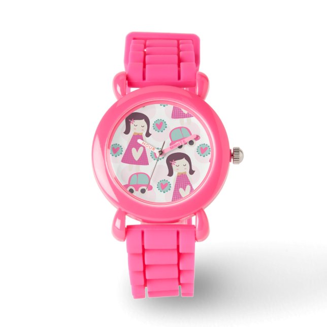 Montre Les Filles Se Rendre À Des Endroits (Recto)