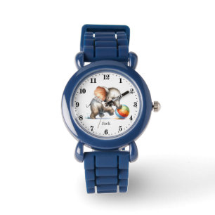 Montre Les garçons cool ajoutent le nom Elephant