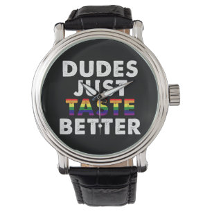 Montre Les mecs Goûtent une meilleure idée de cadeau Gay 