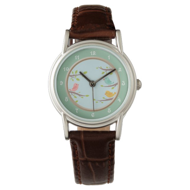 Montre Les oiseaux mignons (devant)