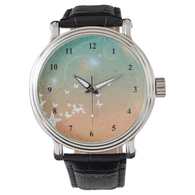 Montre Les papillons s'envolent (devant)