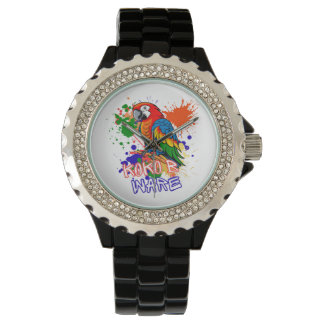 Montre Les perroquets sont colorés