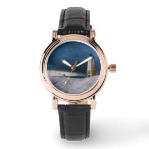 Montre Les phares Frankfort Lighthouse Lake Michigan