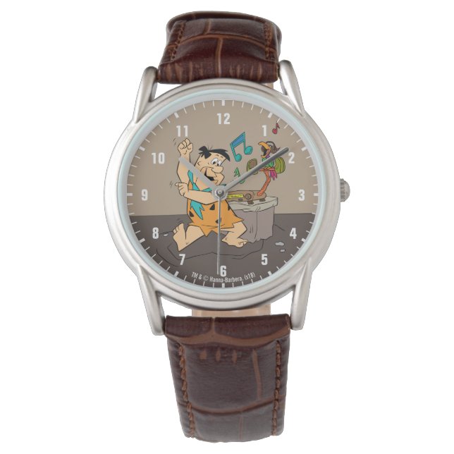 Montre Les Pierrafeu | Fred Flintstone Dancing (devant)