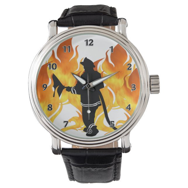 Montre Les Pompiers Ressentent La Chaleur (devant)