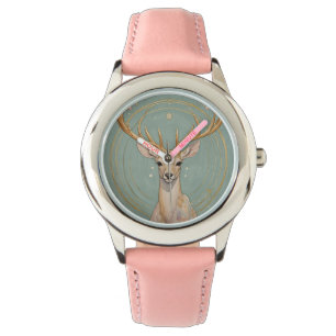 Montre L'Esprit Doux : Un Cerf Pastel