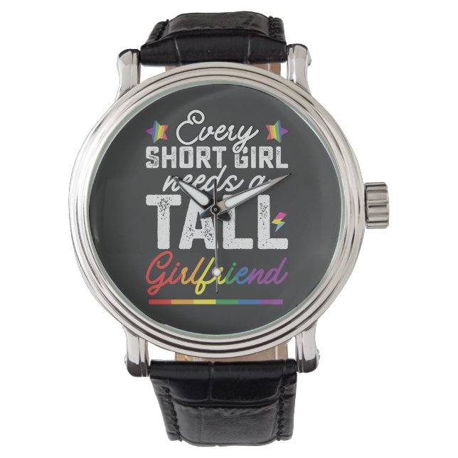 Montre LGBT Chaque Petite Fille A Besoin D'Une Grande Fil (devant)