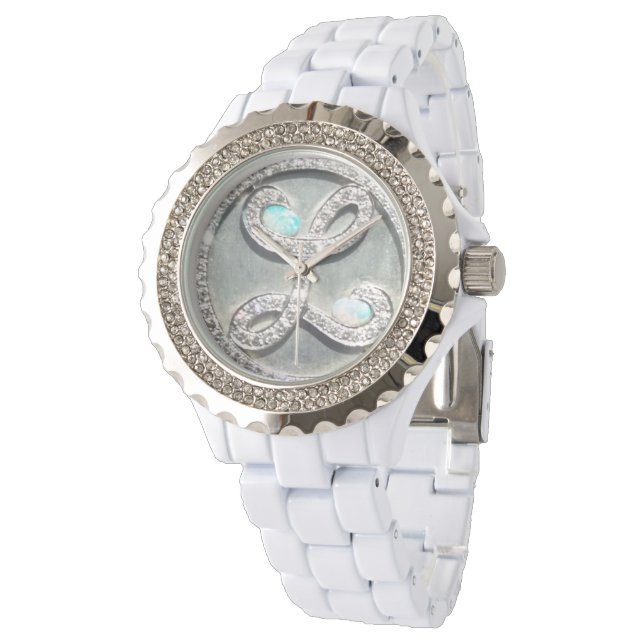 Montre Liberace "Tiffany Heist", photo sous licence (Incliné)