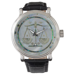 Montre Libra Zodiac Gold Abalone sur Constellation