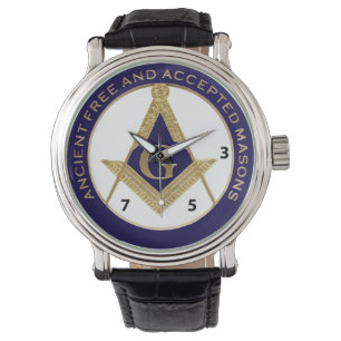 Montre libre et admise antique de maçon