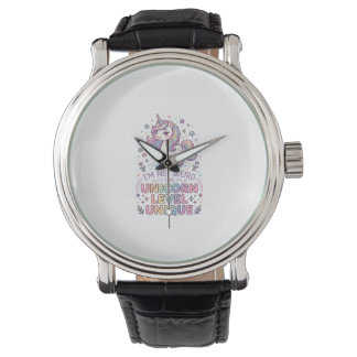 Montre Licorne Je ne suis pas bizarre, je suis licorne de