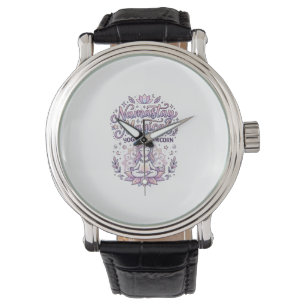 Montre Licorne Namastay Magique Adorable Typographie Conc