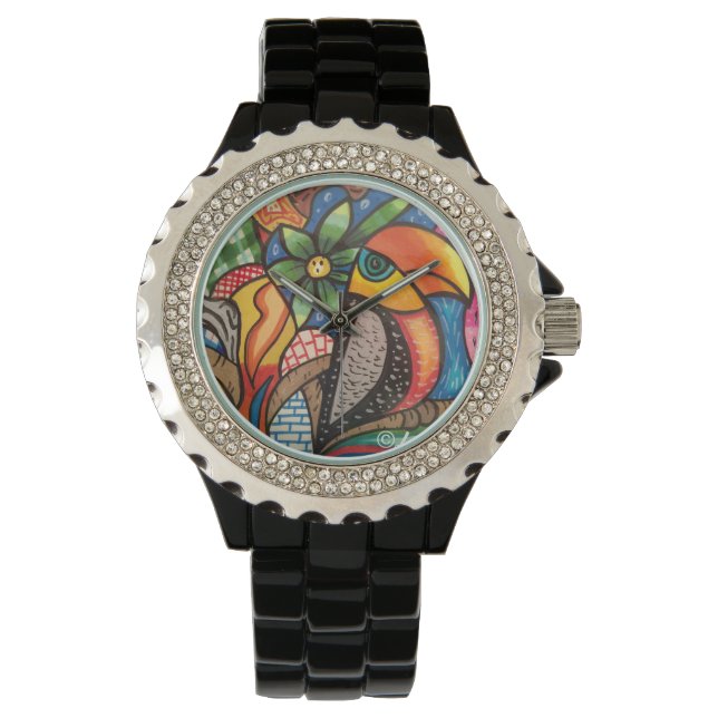 Montre Lieu toucan (devant)