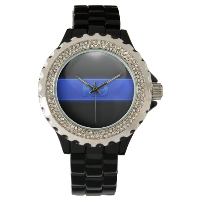 Montre Ligne Bleue fine - K9 (devant)