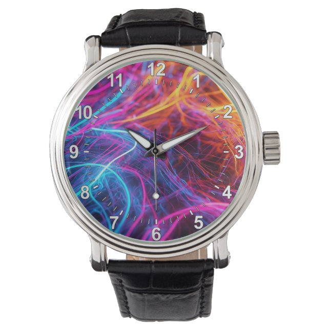 Montre Lignes de néon (devant)