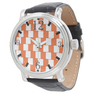 Montre lignes Orange confuses