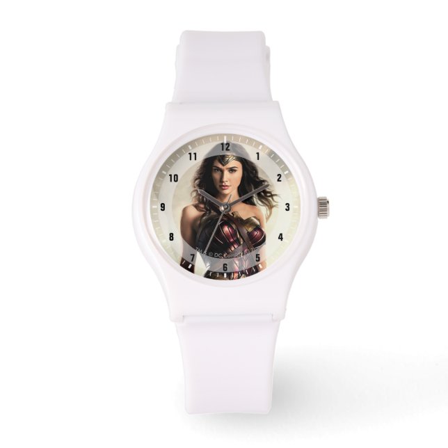 Montre Ligue de Justice | Wonder Woman Sur Le Champ De Ba (Recto)