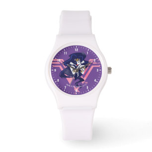 Montre Ligue de la justice  Wonder Woman & Symbol Pop Art