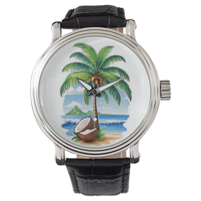 Montre L'île tropicale des Cocotiers (devant)