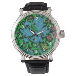 Montre Lilies Vintage motif floral