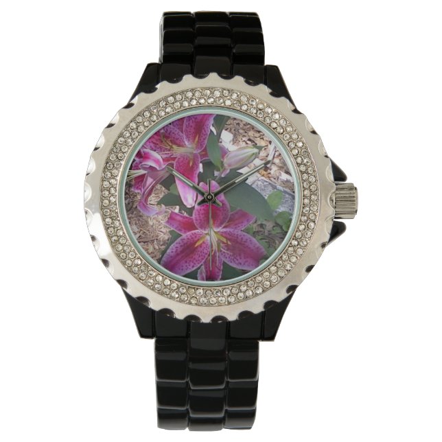 Montre Lilly Watch, Noir (devant)
