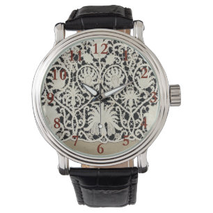 Montre Linge de dentelle mariage blanc classique jolie